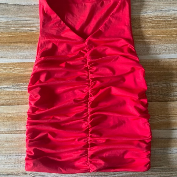 Tiger Mist Scrunched Mini Dress - Picture 5 of 6